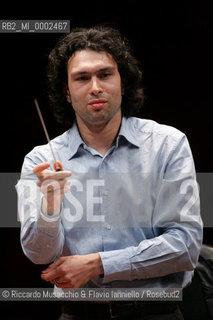 Roma, Auditorium Parco della Musica 20 04 2006.Orchestra dellAccademia Nazionale di Santa Cecilia  .Vladimir Jurowski direttore.Ph Riccardo Musacchio & Flavio Ianniello  ©Riccardo Musacchio & Flavio Ianniello/Rosebud2