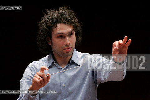 Roma, Auditorium Parco della Musica 20 04 2006.Orchestra dellAccademia Nazionale di Santa Cecilia  .Vladimir Jurowski direttore.Ph Riccardo Musacchio & Flavio Ianniello  ©Riccardo Musacchio & Flavio Ianniello/Rosebud2