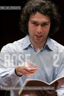 Roma, Auditorium Parco della Musica 20 04 2006.Orchestra dellAccademia Nazionale di Santa Cecilia  .Vladimir Jurowski direttore.Ph Riccardo Musacchio & Flavio Ianniello  ©Riccardo Musacchio & Flavio Ianniello/Rosebud2