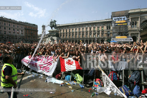 Milano, Piazza del Duomo 29 / 05 / 2005.Cornetto Free Music Festival.Ph Riccardo Musacchio & Flavio Ianniello  ©Riccardo Musacchio & Flavio Ianniello/Rosebud2