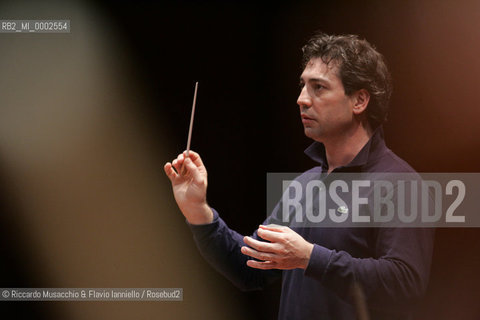 May 26 2006, Rome Auditorium.Concert of the Santa Cecilia Accademy Orchestra Conductor Nicola Luisotti..  ©Riccardo Musacchio & Flavio Ianniello/Rosebud2