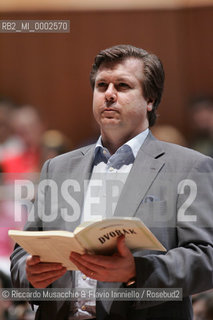 May 26 2006, Rome Auditorium.Concert of the Santa Cecilia Accademy Orchestra Conductor Nicola Luisotti..In the picture: Robert Dean Smith tenore  .  ©Riccardo Musacchio & Flavio Ianniello/Rosebud2