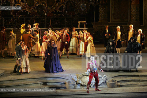 Roma, Teatro dell Opera 15 01 2006.DON GIOVANNI.Dramma giocoso in due atti (K 527) .Libretto di Lorenzo Da Ponte.Musica di Wolfgang Amadeus Mozart .ORCHESTRA E CORO DEL TEATRO DELLOPERA .ALLESTIMENTO DEL METROPOLITAN DI NEW YORK .Maestro Concertatore e Direttore: Hubert Saudant.Reg  ©Riccardo Musacchio & Flavio Ianniello/Rosebud2