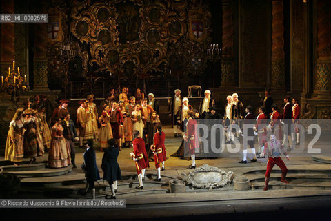 Roma, Teatro dell Opera 15 01 2006.DON GIOVANNI.Dramma giocoso in due atti (K 527) .Libretto di Lorenzo Da Ponte.Musica di Wolfgang Amadeus Mozart .ORCHESTRA E CORO DEL TEATRO DELLOPERA .ALLESTIMENTO DEL METROPOLITAN DI NEW YORK .Maestro Concertatore e Direttore: Hubert Saudant.Reg  ©Riccardo Musacchio & Flavio Ianniello/Rosebud2