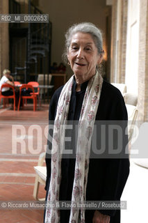 Italy, Rome May 29 2006 .The South African writer Nadine Gordimer.in the picture: the writer with the italian editor Inge Feltrinelli.  ©Riccardo Musacchio & Flavio Ianniello/Rosebud2