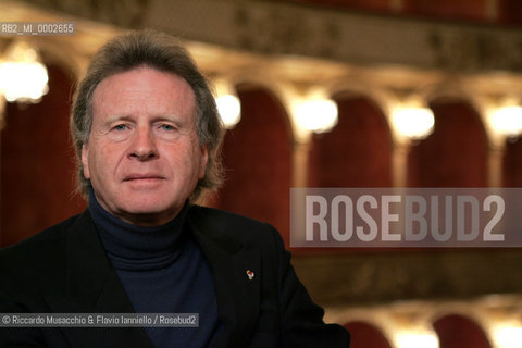 16 Jan 2006 Rome Opera Theatre: Portraits of the Cast the Mozarts opera Don Giovanni..in the picture: The Conductor and Musical Director Hubert Saudant   ©Riccardo Musacchio & Flavio Ianniello/Rosebud2