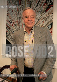 May 30 2006 Rome.Press conference for the presentation of the Lyric Festival 2006 that will took place at the Arena di Verona next summer 2006..In the picture: the Italian director Franco Zeffirelli .Ph Riccardo Musacchio & Flavio Ianniello  ©Riccardo Musacchio & Flavio Ianniello/Rosebud2