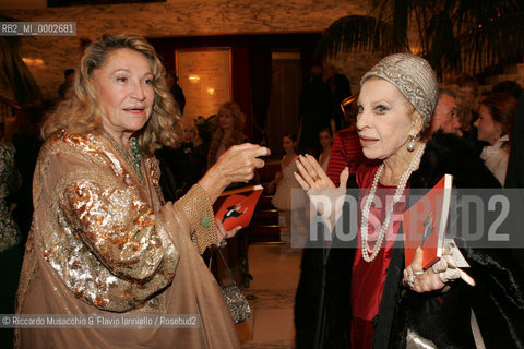 18 Jan 2006 Rome Opera Theatre..Don Giovanni. Music Wolfgang Amadeus Mozart..Opera Theatre Orchestra and chorus..Director: Franco Zeffirellli.Conductor: Hubert Saudant.In the picture: Marta Marzotto and the actress Silvana Pampanini.  ©Riccardo Musacchio & Flavio Ianniello/Rosebud2