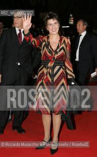 Rome, Opera Theatre Oct 12 2006.Romefilmfest..In the picture: the showgirl Serena Dandini.  ©Riccardo Musacchio & Flavio Ianniello/Rosebud2