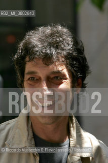 Rome, Jun 12 2006.Portrait of Italian writer Sandro Veronesi .  ©Riccardo Musacchio & Flavio Ianniello/Rosebud2