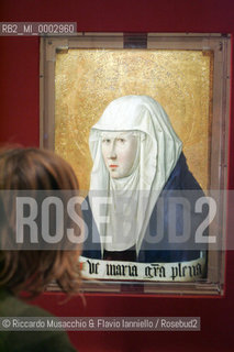 18 Mar 2006, Rome Scuderie del Quirinale.Exibition of the Italian Painter Antonello da Messina.in the picture: Virgo advocata.  ©Riccardo Musacchio & Flavio Ianniello/Rosebud2