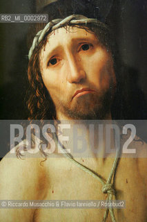 18 Mar 2006, Rome Scuderie del Quirinale.Exibition of the Italian Painter Antonello da Messina.in the picture: Ecce homo o Cristo alla colonna (Christ at the column).  ©Riccardo Musacchio & Flavio Ianniello/Rosebud2