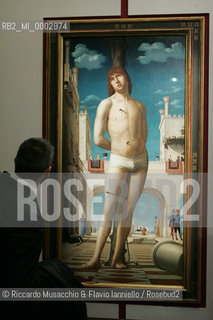 18 Mar 2006, Rome Scuderie del Quirinale.Exibition of the Italian Painter Antonello da Messina.in the picture: San Sebastiano.  ©Riccardo Musacchio & Flavio Ianniello/Rosebud2