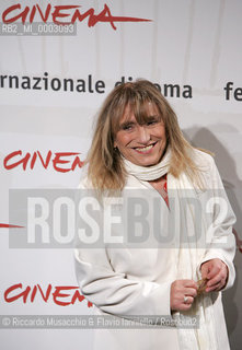 Roma, Auditorium 18 10 2006.Romefilmfest 2006:.photocall del film La sconosciuta di Giuseppe Tornatore..Nella foto: Piera Degli Esposti.  ©Riccardo Musacchio & Flavio Ianniello/Rosebud2