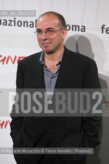 Roma, Auditorium 18 10 2006.Romefilmfest 2006:.photocall del film La sconosciuta di Giuseppe Tornatore..Nella foto: Giuseppe Tornatore.  ©Riccardo Musacchio & Flavio Ianniello/Rosebud2