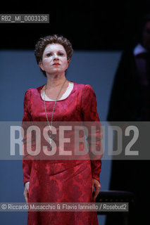 Mar 21 2005 , Opera Theatre of Rome.MARIA STUARDA composed by Gaetano Donizetti.director and costume designer: Francesco Esposito.conductor: Riccardo Frizza.Scene: Italo Grassi.In the picture: Maria Stuarda: Mariella Devia.  ©Riccardo Musacchio & Flavio Ianniello/Rosebud2