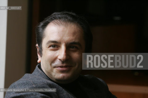 Mar 23 2006 Rome, Auditorium.Portrait of the pianist Carlo Grante.  ©Riccardo Musacchio & Flavio Ianniello/Rosebud2