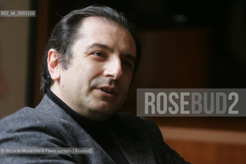 Mar 23 2006 Rome, Auditorium.Portrait of the pianist Carlo Grante.  ©Riccardo Musacchio & Flavio Ianniello/Rosebud2