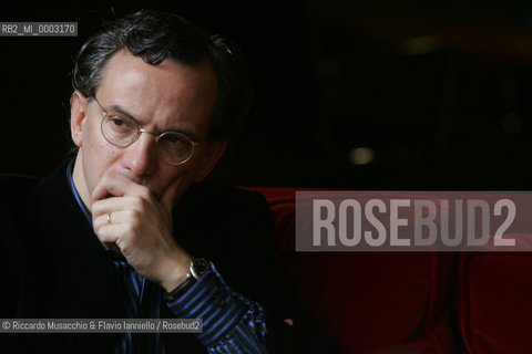 Mar 23 2006 Rome, Auditorium.Portrait of the conductor Fabio Luisi .  ©Riccardo Musacchio & Flavio Ianniello/Rosebud2