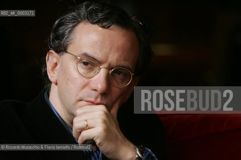 Mar 23 2006 Rome, Auditorium.Portrait of the conductor Fabio Luisi .  ©Riccardo Musacchio & Flavio Ianniello/Rosebud2