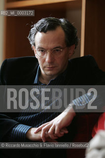 Mar 23 2006 Rome, Auditorium.Portrait of the conductor Fabio Luisi .  ©Riccardo Musacchio & Flavio Ianniello/Rosebud2