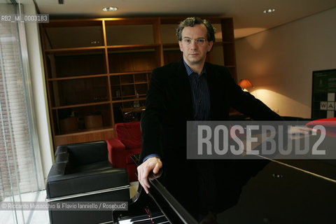 Mar 23 2006 Rome, Auditorium.Portrait of the conductor Fabio Luisi .  ©Riccardo Musacchio & Flavio Ianniello/Rosebud2