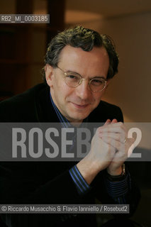 Mar 23 2006 Rome, Auditorium.Portrait of the conductor Fabio Luisi .  ©Riccardo Musacchio & Flavio Ianniello/Rosebud2