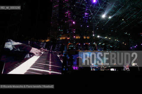 Italy Rome Colosseo 03 09 2005.Telecomcerto: Elton John in concert.  ©Riccardo Musacchio & Flavio Ianniello/Rosebud2