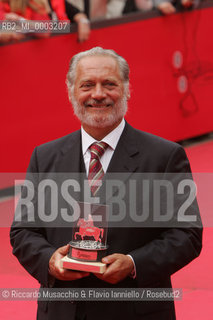 Rome, Auditorium Oct 21 2006..Romefilmfest 2006: the winners and the Awards..In the picture: Giorgio Colangeli best actor..  ©Riccardo Musacchio & Flavio Ianniello/Rosebud2