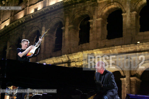 Roma, 31 07 2006 Colosseo..Telecomcerto, duetto fra Billy Joel e Brian Adams..Ph Riccardo Musacchio & Flavio Ianniello  ©Riccardo Musacchio & Flavio Ianniello/Rosebud2