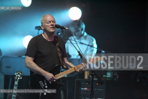 26 Mar 2006 Rome, Auditorium Parco della Musica.David Gilmour singer and guitarist of the rock band Pink Floyd in concert.  ©Riccardo Musacchio & Flavio Ianniello/Rosebud2