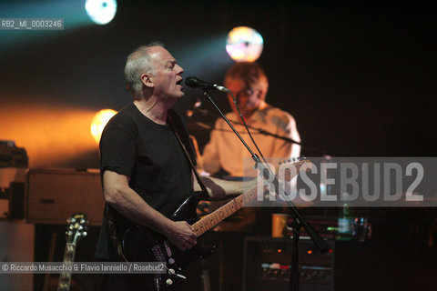 26 Mar 2006 Rome, Auditorium Parco della Musica.David Gilmour singer and guitarist of the rock band Pink Floyd in concert.  ©Riccardo Musacchio & Flavio Ianniello/Rosebud2