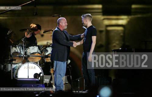 Roma, 31 07 2006 Colosseo..Telecomcerto, duetto fra Billy Joel e Brian Adams..Ph Riccardo Musacchio & Flavio Ianniello  ©Riccardo Musacchio & Flavio Ianniello/Rosebud2