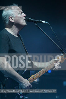 26 Mar 2006 Rome, Auditorium Parco della Musica.David Gilmour singer and guitarist of the rock band Pink Floyd in concert.  ©Riccardo Musacchio & Flavio Ianniello/Rosebud2