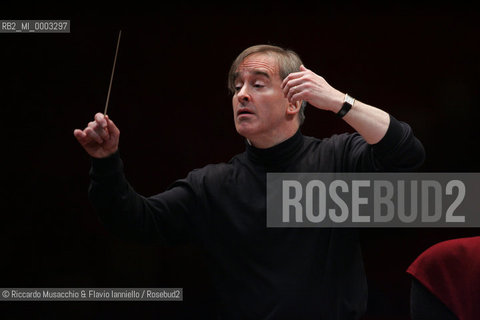 Mar 31 2006 Rome, Auditorium.Santa Cecilia Orchestra.Conductor James Conlon .  ©Riccardo Musacchio & Flavio Ianniello/Rosebud2