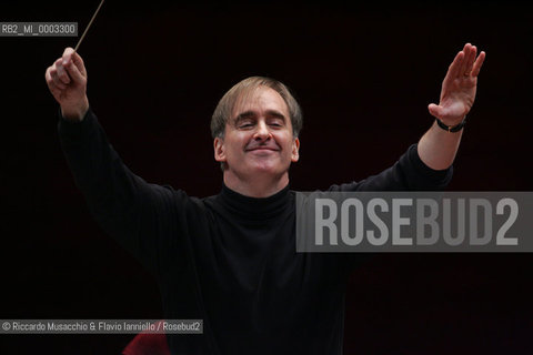 Mar 31 2006 Rome, Auditorium.Santa Cecilia Orchestra.Conductor James Conlon .  ©Riccardo Musacchio & Flavio Ianniello/Rosebud2