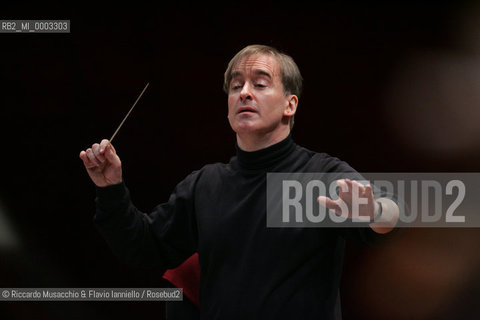 Mar 31 2006 Rome, Auditorium.Santa Cecilia Orchestra.Conductor James Conlon .  ©Riccardo Musacchio & Flavio Ianniello/Rosebud2