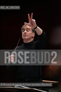 Mar 31 2006 Rome, Auditorium.Santa Cecilia Orchestra.Conductor James Conlon .  ©Riccardo Musacchio & Flavio Ianniello/Rosebud2