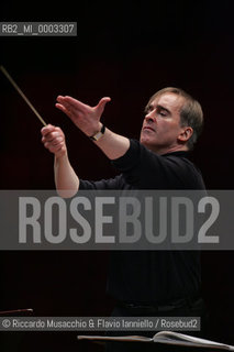 Mar 31 2006 Rome, Auditorium.Santa Cecilia Orchestra.Conductor James Conlon .  ©Riccardo Musacchio & Flavio Ianniello/Rosebud2