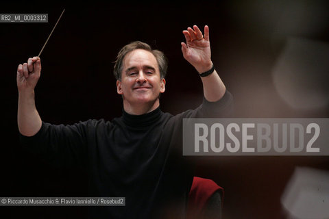 Mar 31 2006 Rome, Auditorium.Santa Cecilia Orchestra.Conductor James Conlon .  ©Riccardo Musacchio & Flavio Ianniello/Rosebud2