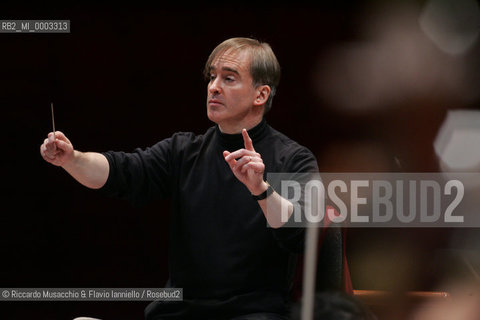 Mar 31 2006 Rome, Auditorium.Santa Cecilia Orchestra.Conductor James Conlon .  ©Riccardo Musacchio & Flavio Ianniello/Rosebud2