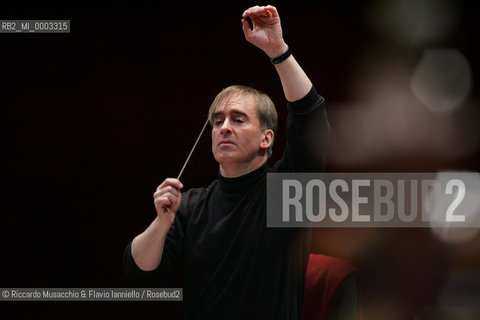 Mar 31 2006 Rome, Auditorium.Santa Cecilia Orchestra.Conductor James Conlon .  ©Riccardo Musacchio & Flavio Ianniello/Rosebud2