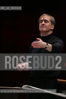 Mar 31 2006 Rome, Auditorium.Santa Cecilia Orchestra.Conductor James Conlon .  ©Riccardo Musacchio & Flavio Ianniello/Rosebud2