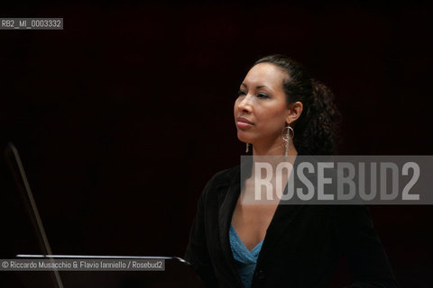 Mar 31 2006 Rome, Auditorium.Santa Cecilia Orchestra.Conductor James Conlon .Nicole Cabell soprano.  ©Riccardo Musacchio & Flavio Ianniello/Rosebud2