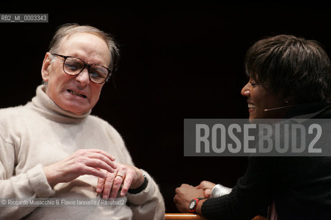 Feb 24 2006 Rome, Auditorium.National Santa Cecilia Orchestra and Choir.Conductor Ennio Morricone.In the picture: the singer Amii Stewart.  ©Riccardo Musacchio & Flavio Ianniello/Rosebud2