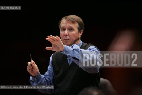 Apr 28 2006 Rome, Auditorium Parco della Musica.Santa Cecilias National Accademy Orchestra, conductor Mikhail Pletnev.  ©Riccardo Musacchio & Flavio Ianniello/Rosebud2