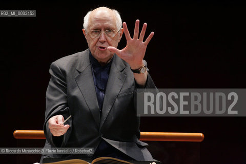 Mar 03 2006 Rome, Auditorium.National Santa Cecilia Orchestra.Conductor Mstislav Rostropovic.  ©Riccardo Musacchio & Flavio Ianniello/Rosebud2