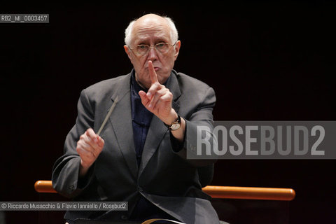 Mar 03 2006 Rome, Auditorium.National Santa Cecilia Orchestra.Conductor Mstislav Rostropovic.  ©Riccardo Musacchio & Flavio Ianniello/Rosebud2