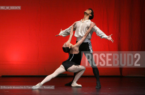 Rome, Feb 10 2007.Roberto Bolle Gala for Unicef..In the picture: Carmen.Polina Semionova and Roberto Bolle..  ©Riccardo Musacchio & Flavio Ianniello/Rosebud2