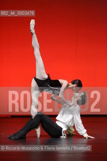 Rome, Feb 10 2007.Roberto Bolle Gala for Unicef..In the picture: Carmen.Polina Semionova and Roberto Bolle..  ©Riccardo Musacchio & Flavio Ianniello/Rosebud2